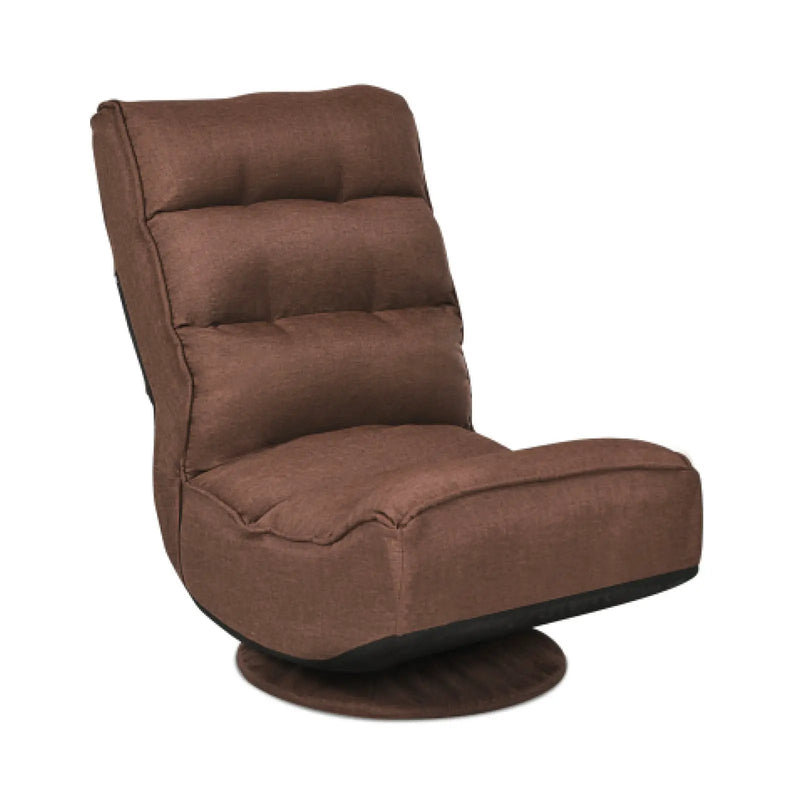 5-Position Folding Floor Gaming Chair by DirectDeals