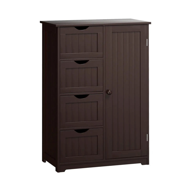Standing Indoor Wooden Cabinet with 4 Drawers by DirectDeals