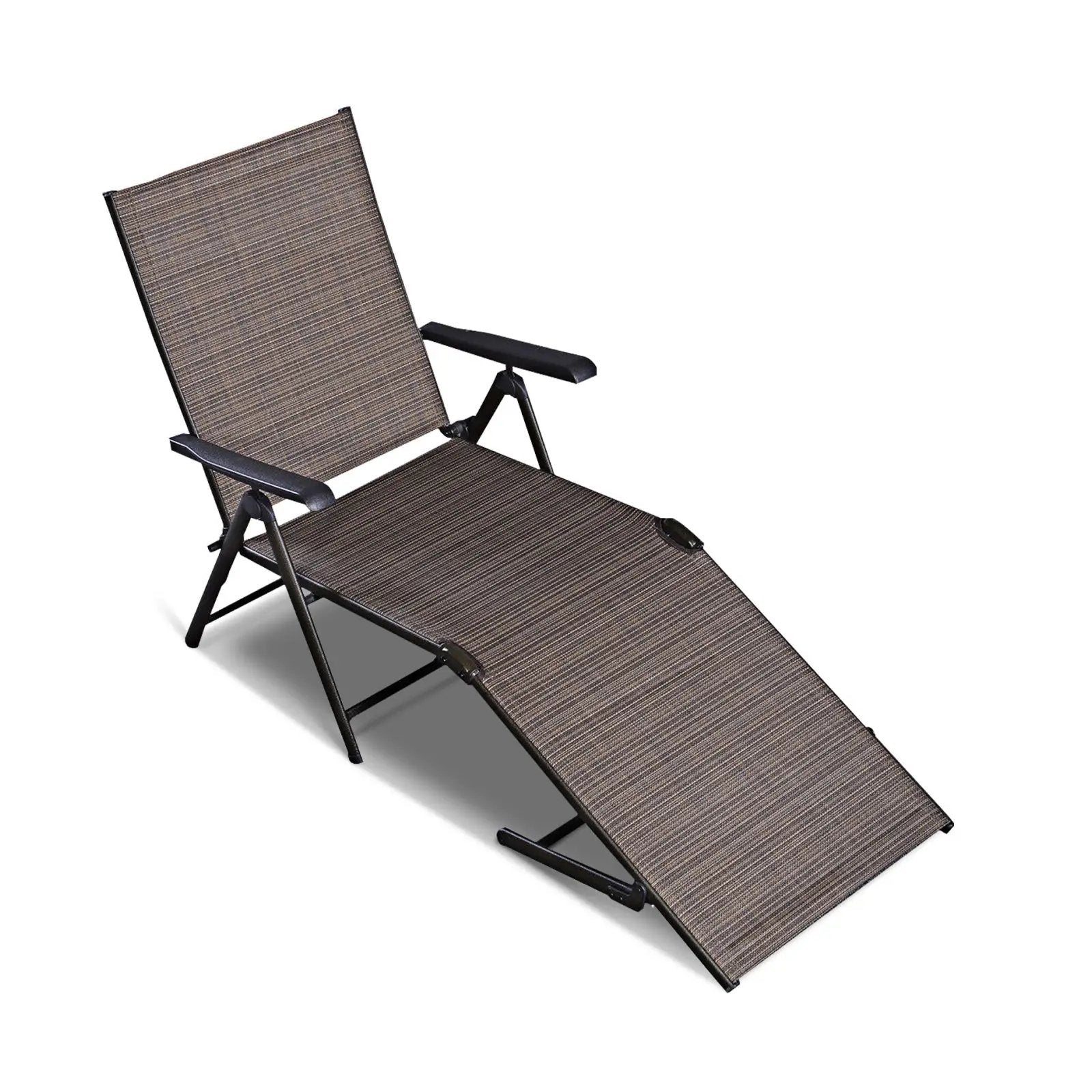 Adjustable Chaise Lounge Chair with 5 Reclining Positions by DirectDeals