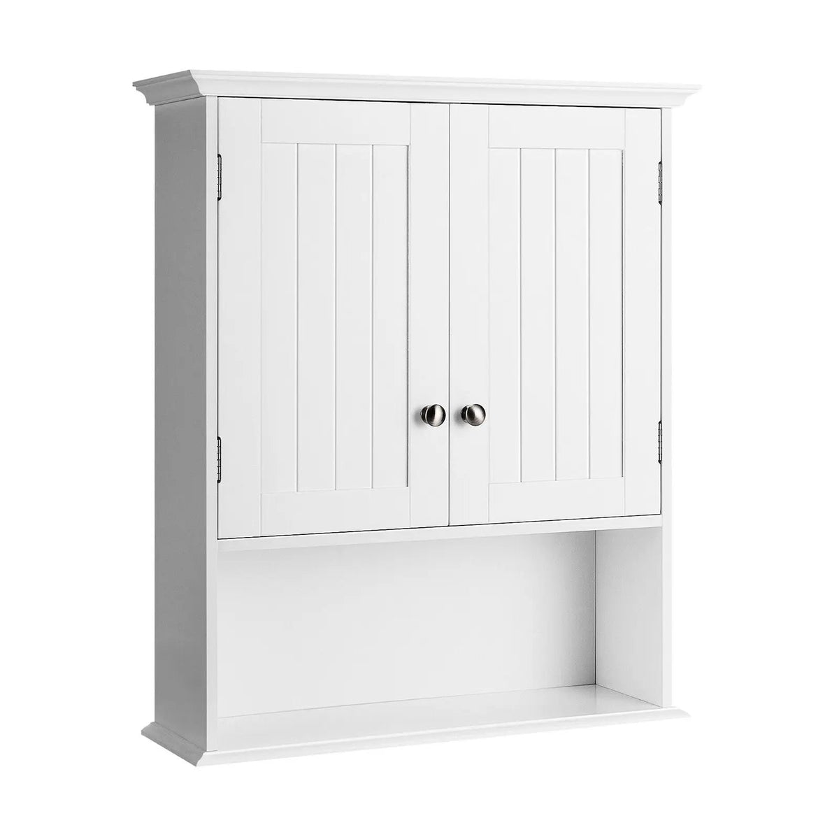 Wall Mount Bathroom Cabinet Storage Organizer with Doors and Shelves by DirectDeals