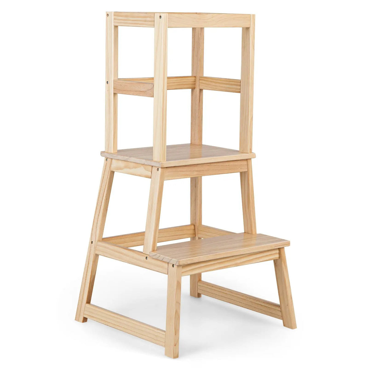 2-in-1 Multifunctional Toddler Step Stool with Safety Rail by DirectDeals