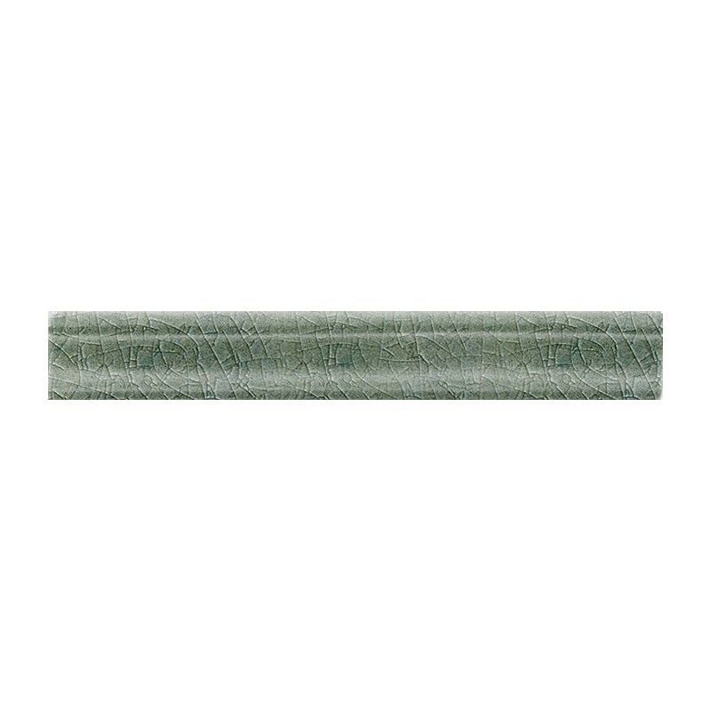 Hyacinth Crackled Finish Trim Ceramic Moldings 1x6 Ceramic Crackled 2x8 Moldings