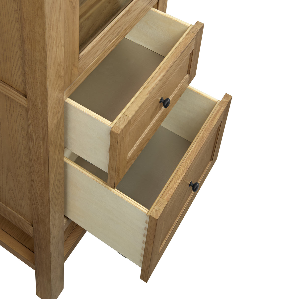 James Martin Breckenridge Linen Cabinet, Light Natural Oak, view 12