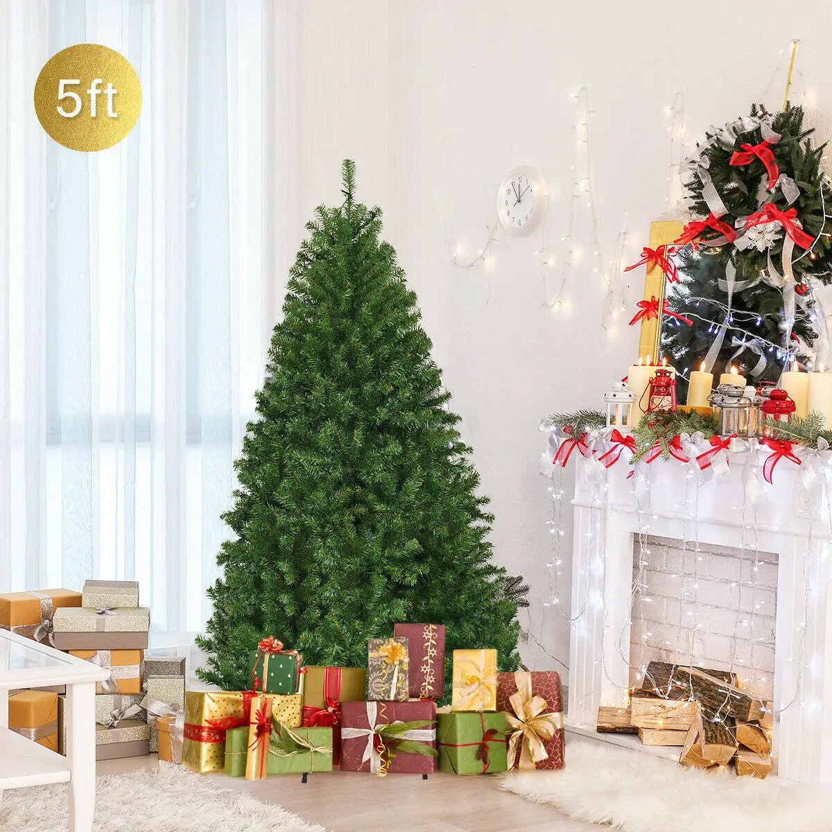 Artificial Premium Hinged Christmas Tree by DirectDeals