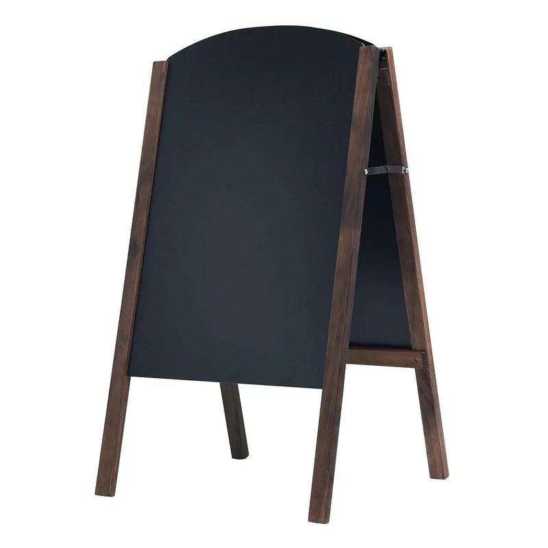 31.5 Inch Wood A-Frame Sidewalk Signage Chalkboard by DirectDeals