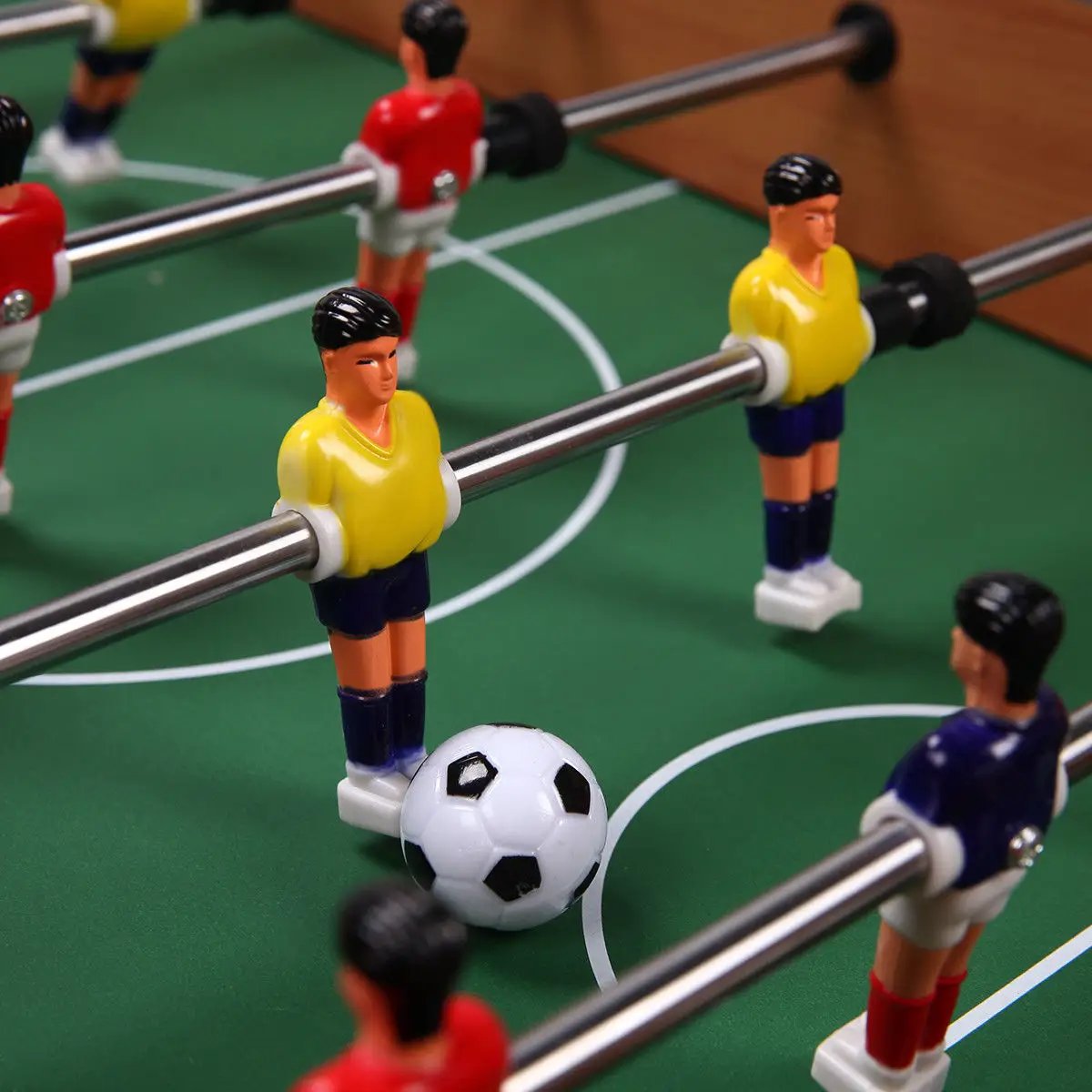 2-in-1 Indoor/Outdoor Air Hockey Foosball Game Table by DirectDeals