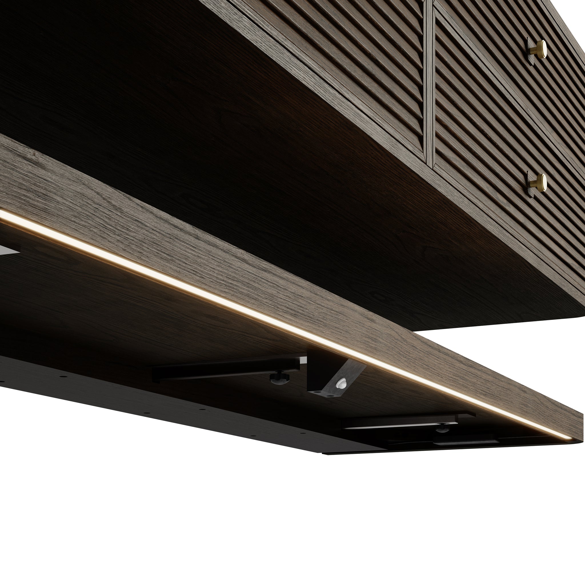 James Martin Allamari 72" Floating Double Bathroom Vanity, Sable by James Martin