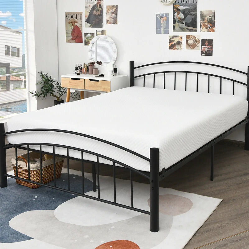10 Inch Air Foam Pressure Relief Bed Mattress with Jacquard Soft Cover by DirectDeals