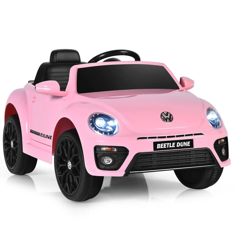 Volkswagen Beetle Kids Electric Ride On Car with Remote Control by DirectDeals