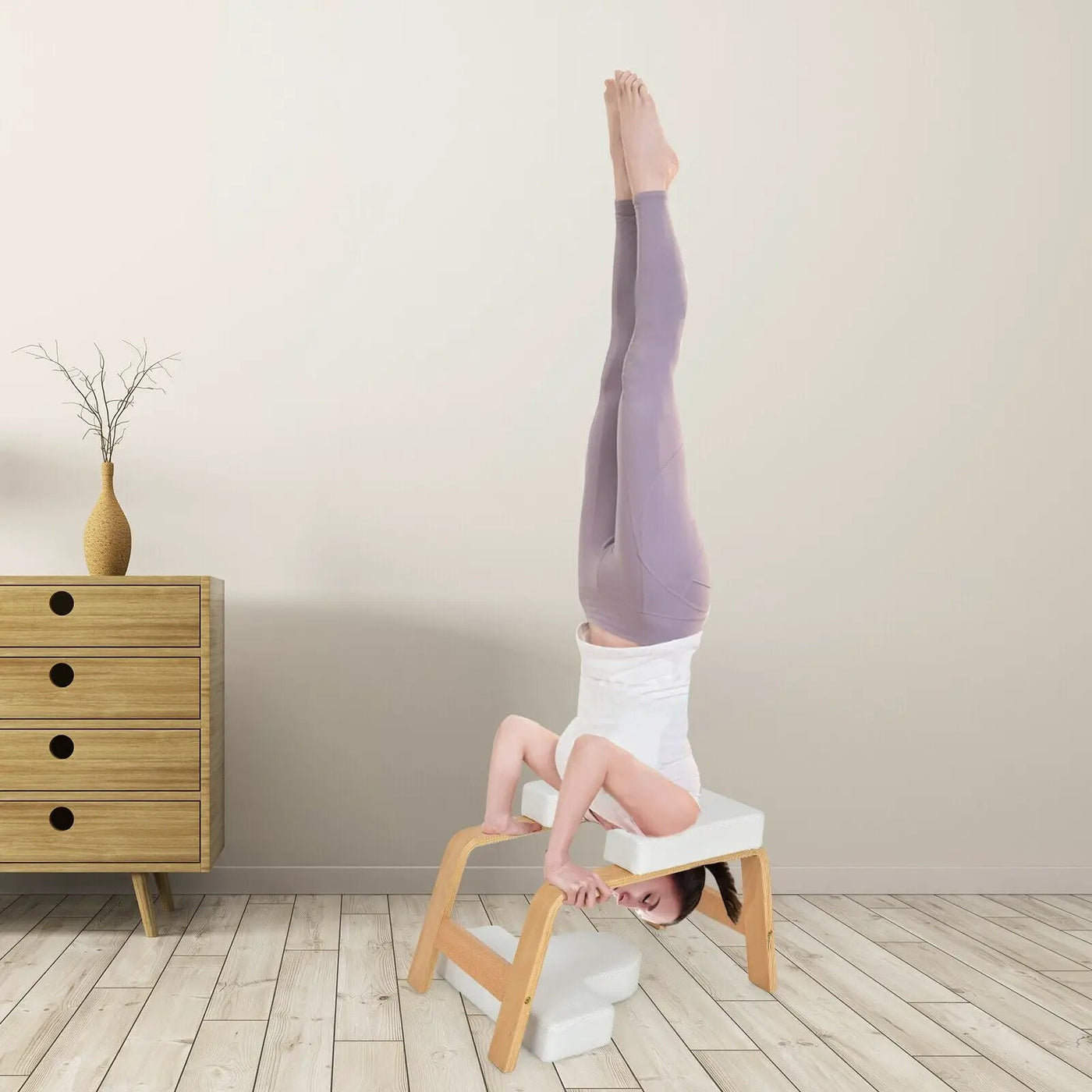 Yoga Headstand Bench by DirectDeals