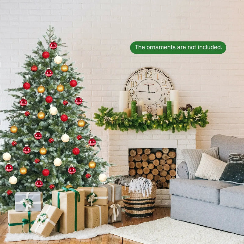 6 Feet Artificial Christmas Spruce Hinged Tree by DirectDeals