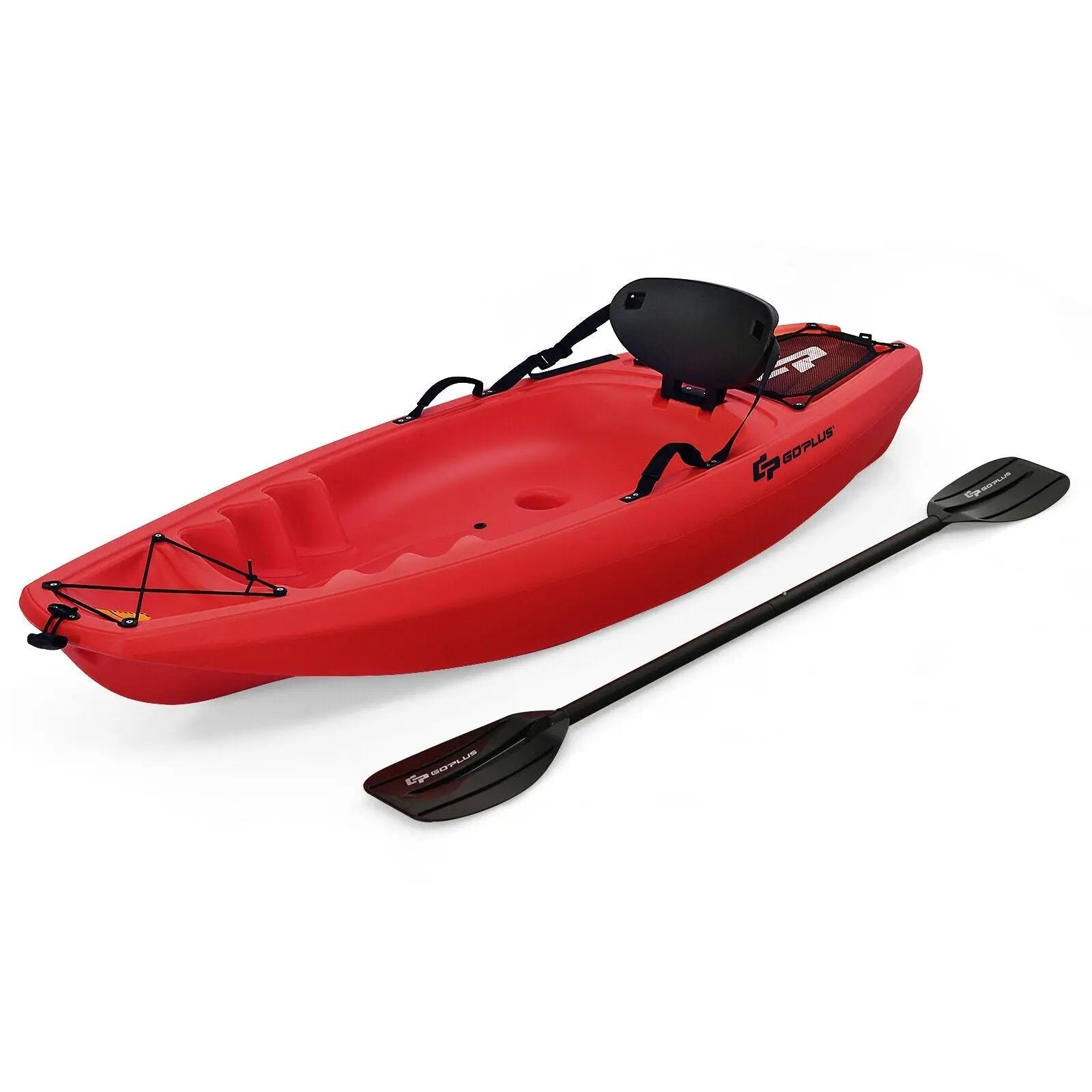 6 Feet Youth Kids Kayak with Bonus Paddle and Folding Backrest for Kid Over 5 by DirectDeals