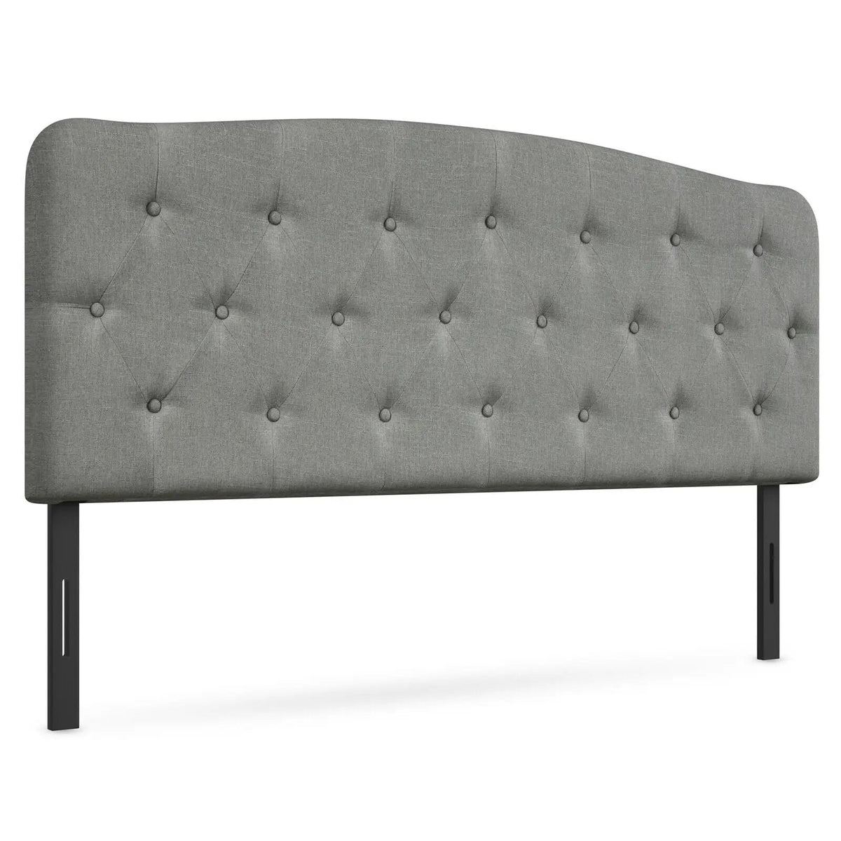 Faux Linen Headboard with Adjustable Heights by DirectDeals