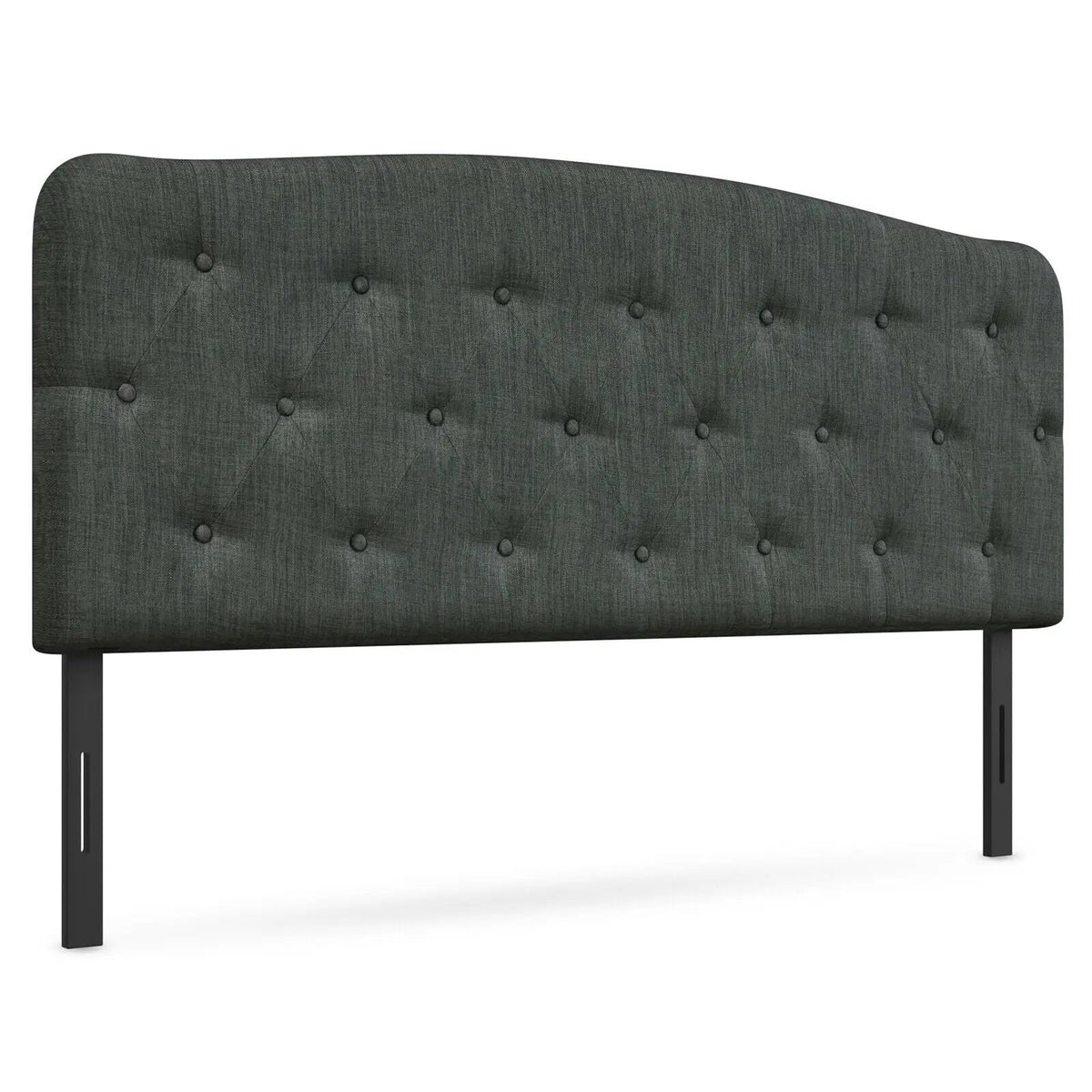 Faux Linen Headboard with Adjustable Heights by DirectDeals