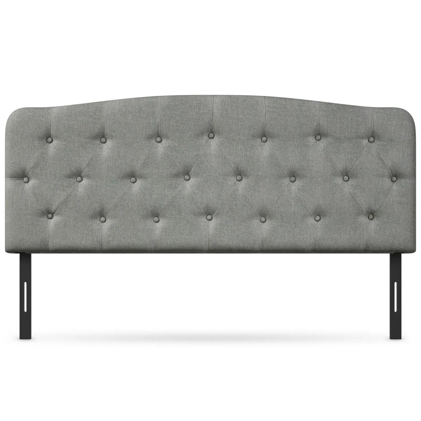Faux Linen Headboard with Adjustable Heights by DirectDeals