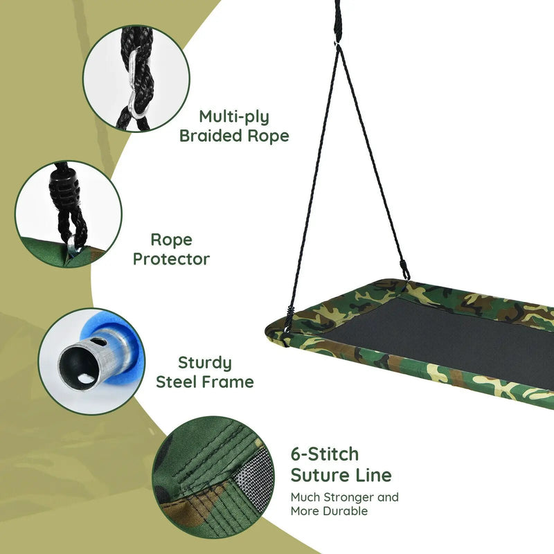 60 Inches Platform Tree Swing by DirectDeals