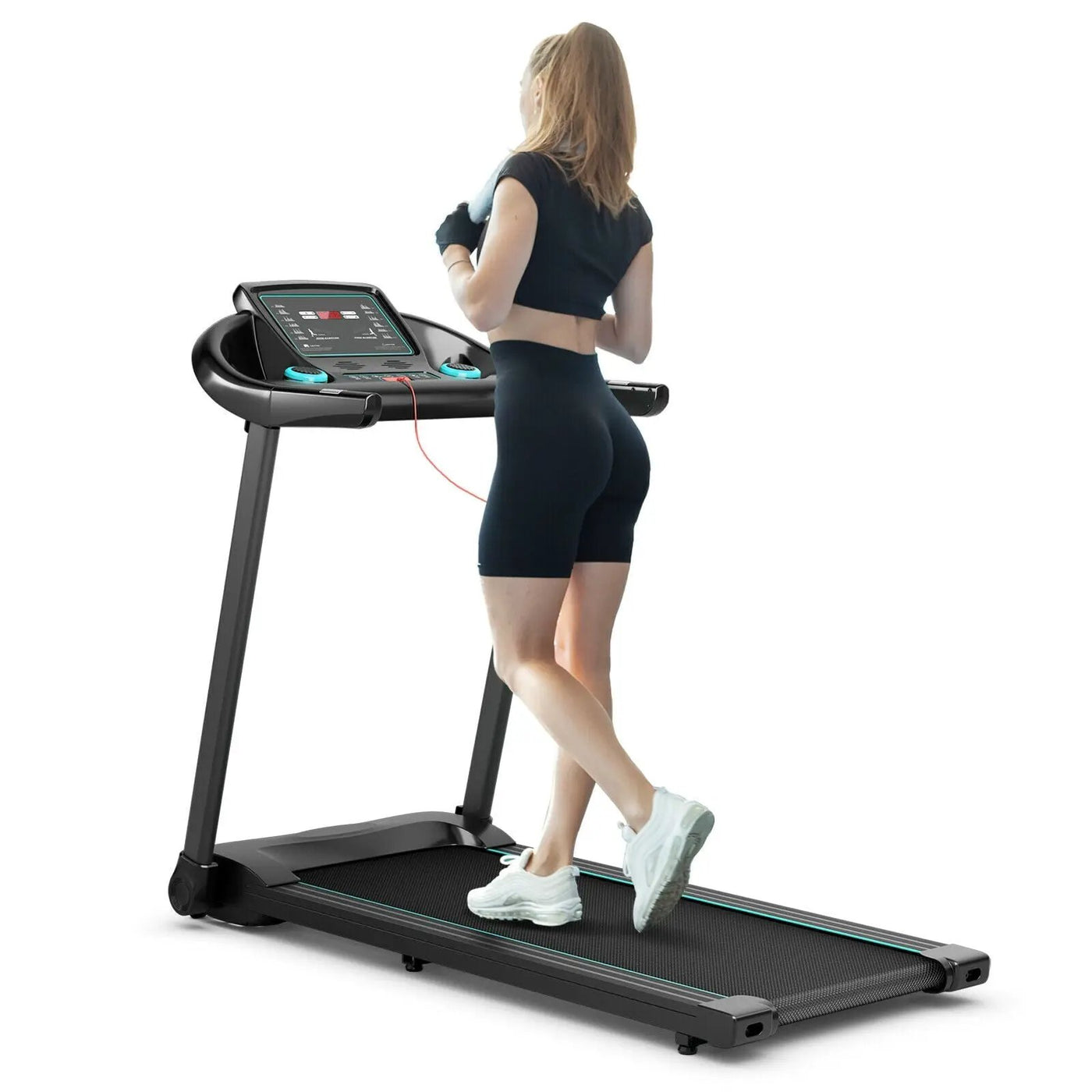 2.25HP Electric Running Machine Treadmill with Speaker and APP Control by DirectDeals