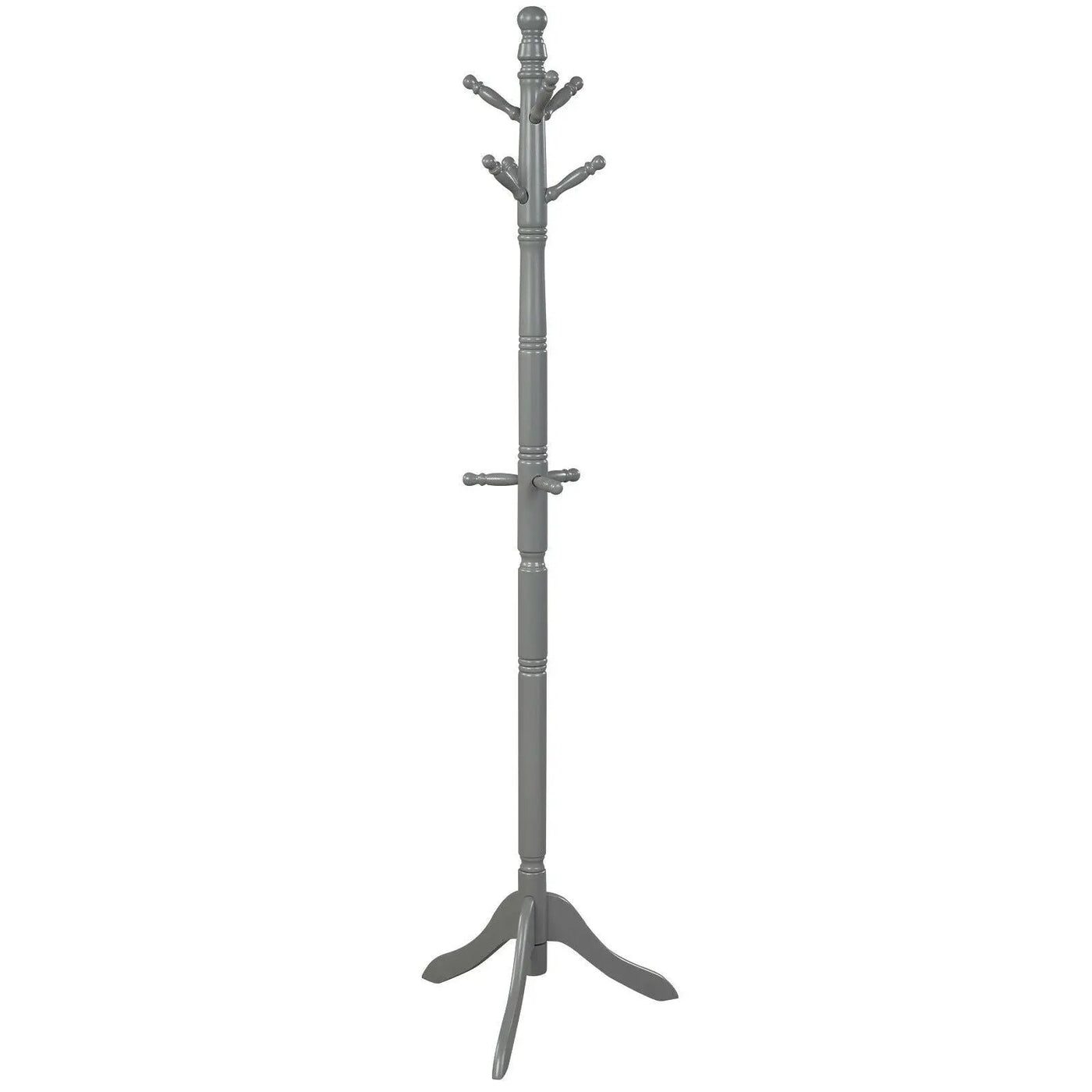 Entryway Height Adjustable Coat Stand with 9 Hooks by DirectDeals
