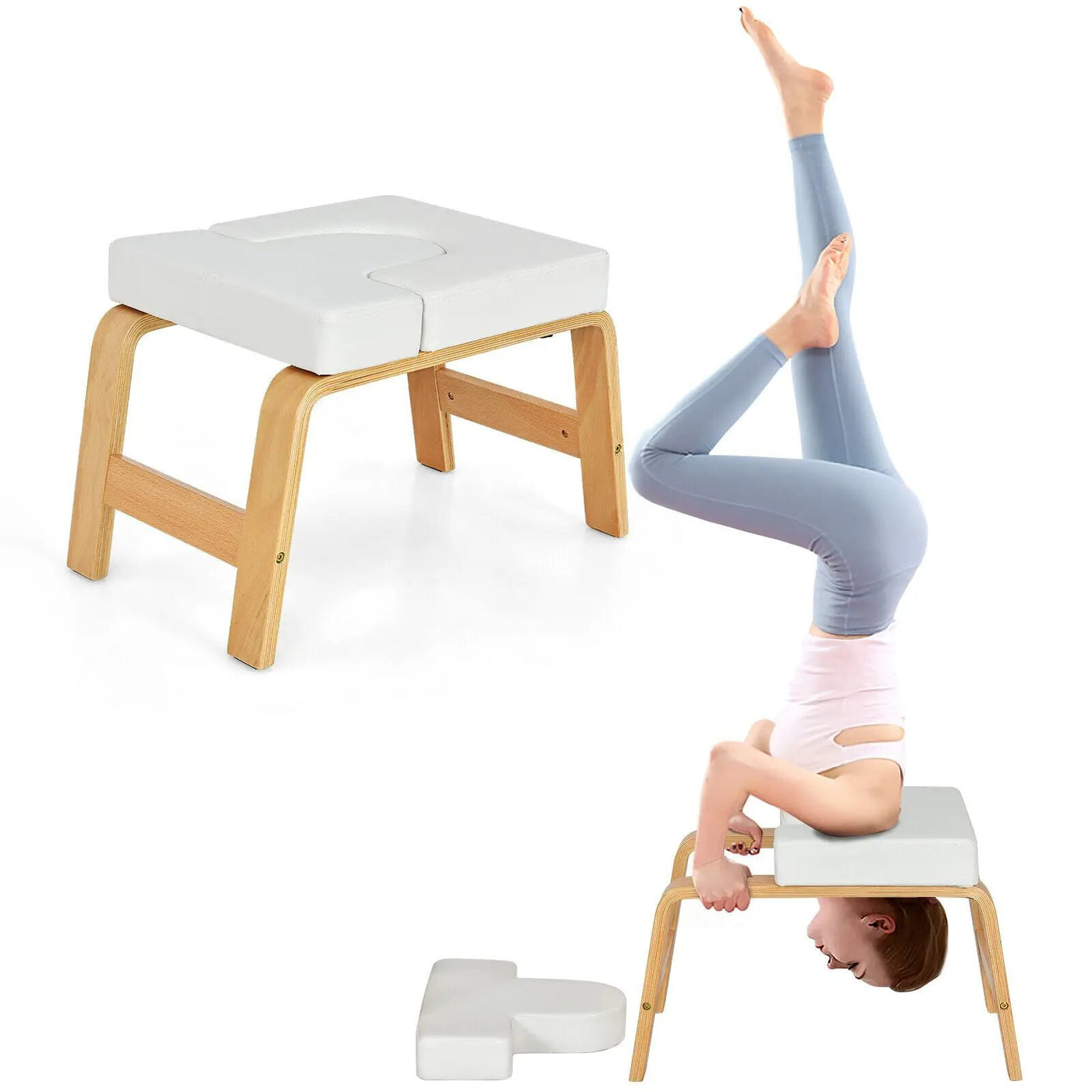 Yoga Headstand Bench by DirectDeals