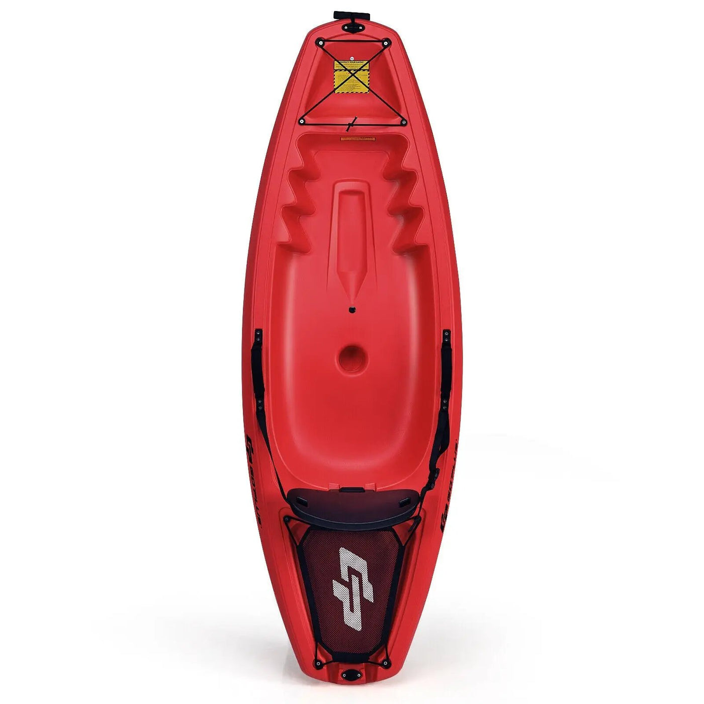6 Feet Youth Kids Kayak with Bonus Paddle and Folding Backrest for Kid Over 5 by DirectDeals