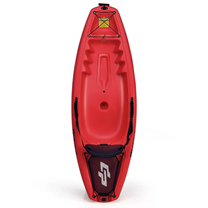 6 Feet Youth Kids Kayak with Bonus Paddle and Folding Backrest for Kid Over 5 by DirectDeals