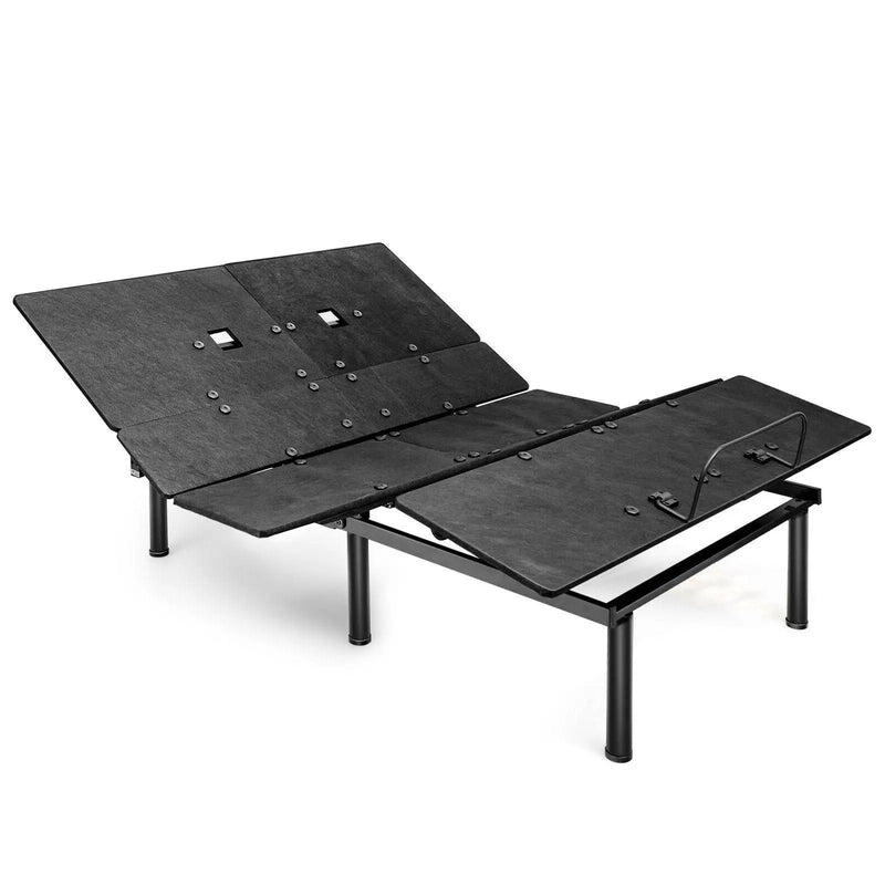 Queen Size Adjustable Bed Base with Head and Foot Incline by DirectDeals