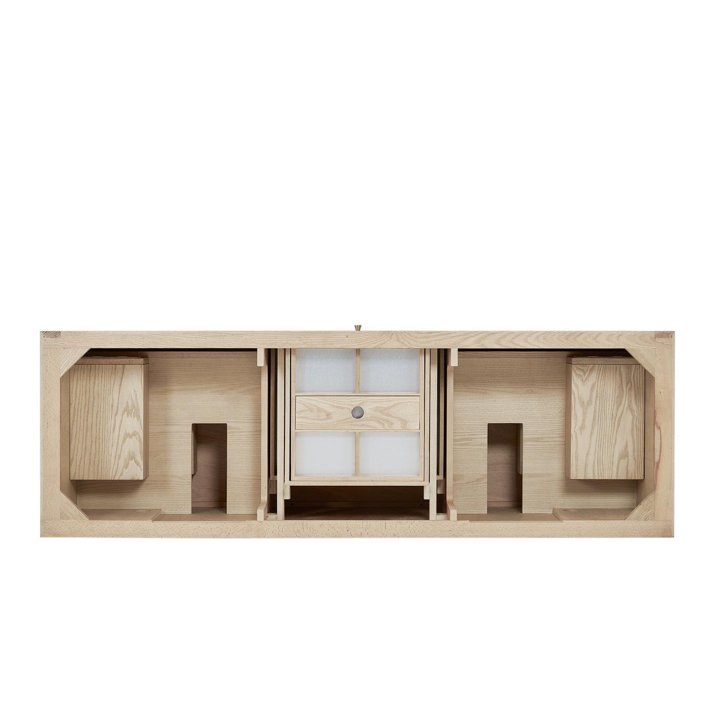James Martin Marigot 72" Double Bathroom Vanity, Sunwashed Oak by James Martin