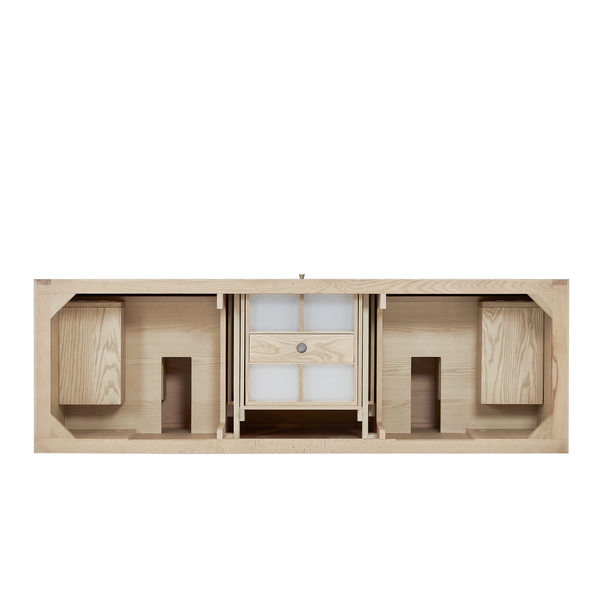 James Martin Marigot 72" Double Bathroom Vanity, Sunwashed Oak by James Martin