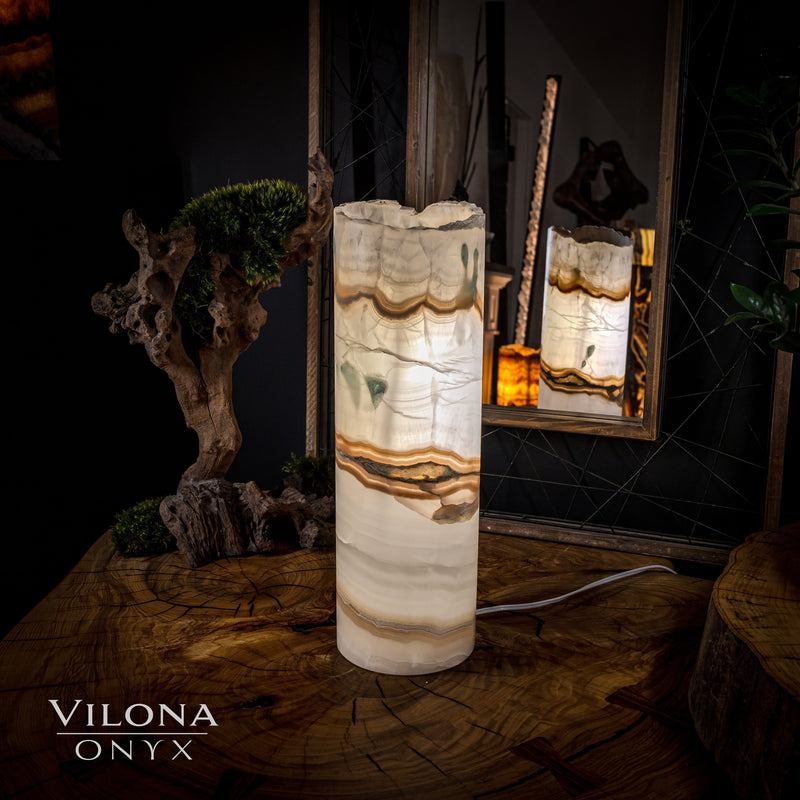 Ice Onyx Lamp (Table Lamp #5), photo 3 of 5