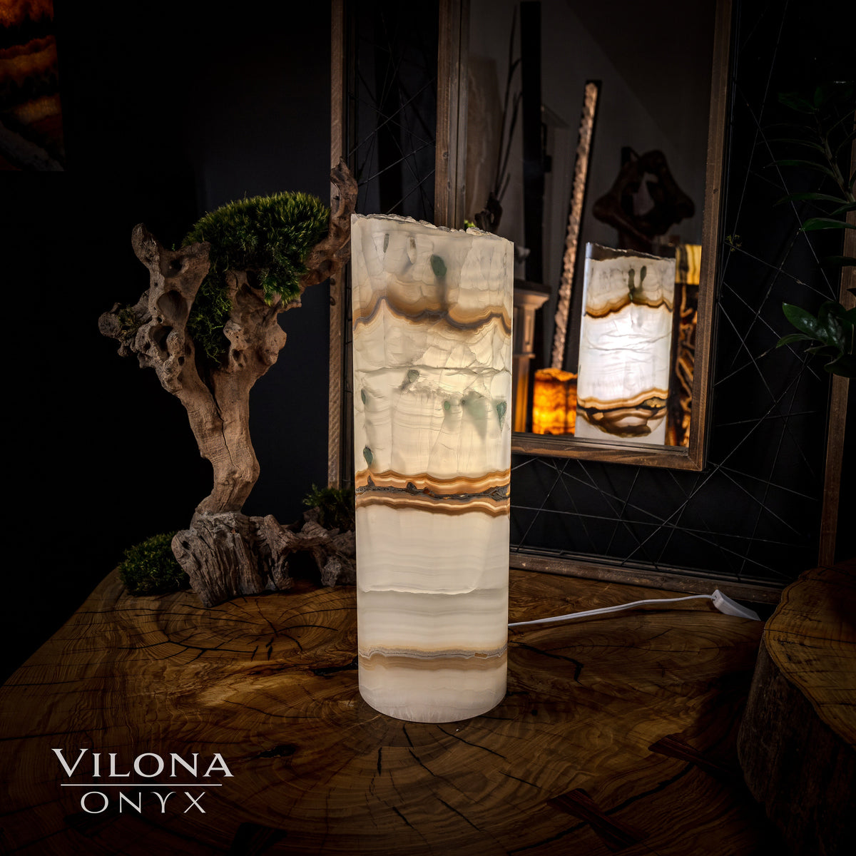 Ice Onyx Lamp (Table Lamp #5)