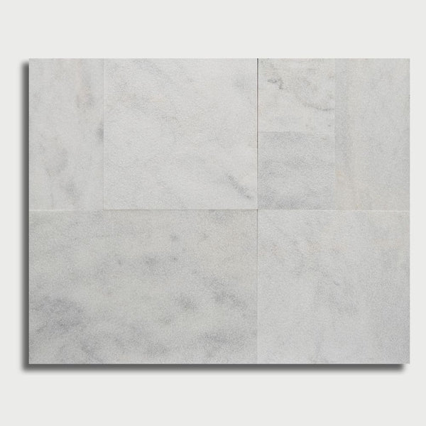 Ice White Leather French Pattern Marble Pavers French Pattern