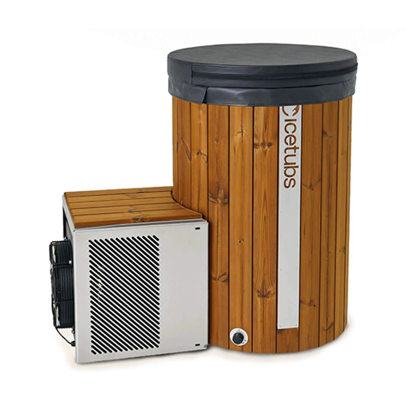 Icetubs IceBarrel Thermowood And Fiberglass Cold Plunge Immersion Tub (SAK68129) by SAKSBY WHOLESALE