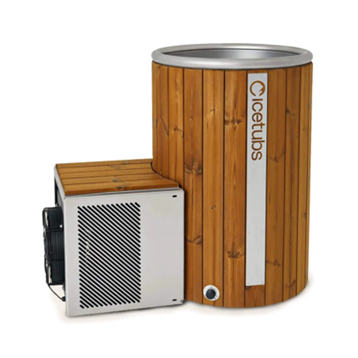Icetubs IceBarrel Thermowood And Fiberglass Cold Plunge Immersion Tub (SAK68129) by SAKSBY WHOLESALE