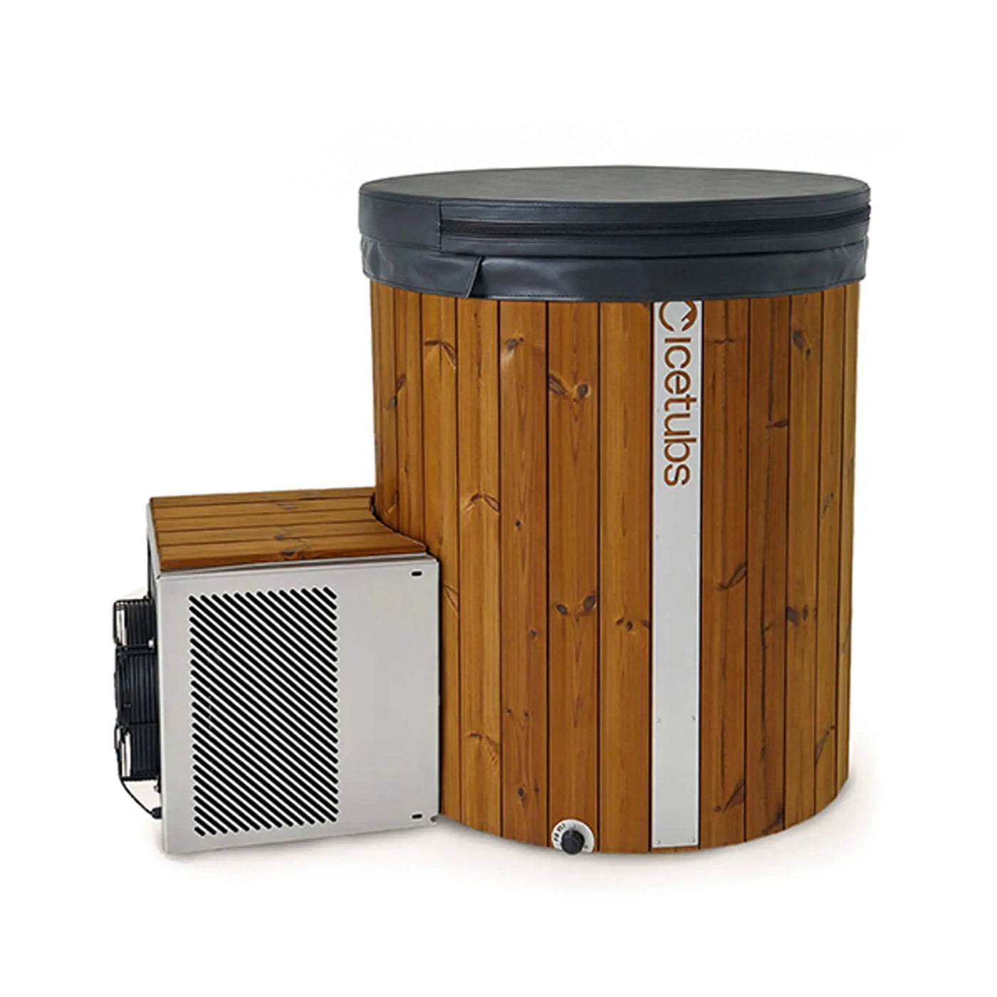 Icetubs IceBarrel XL Thermowood And Fiberglass Cold Plunge Immersion Tub (SAK35418) by SAKSBY WHOLESALE