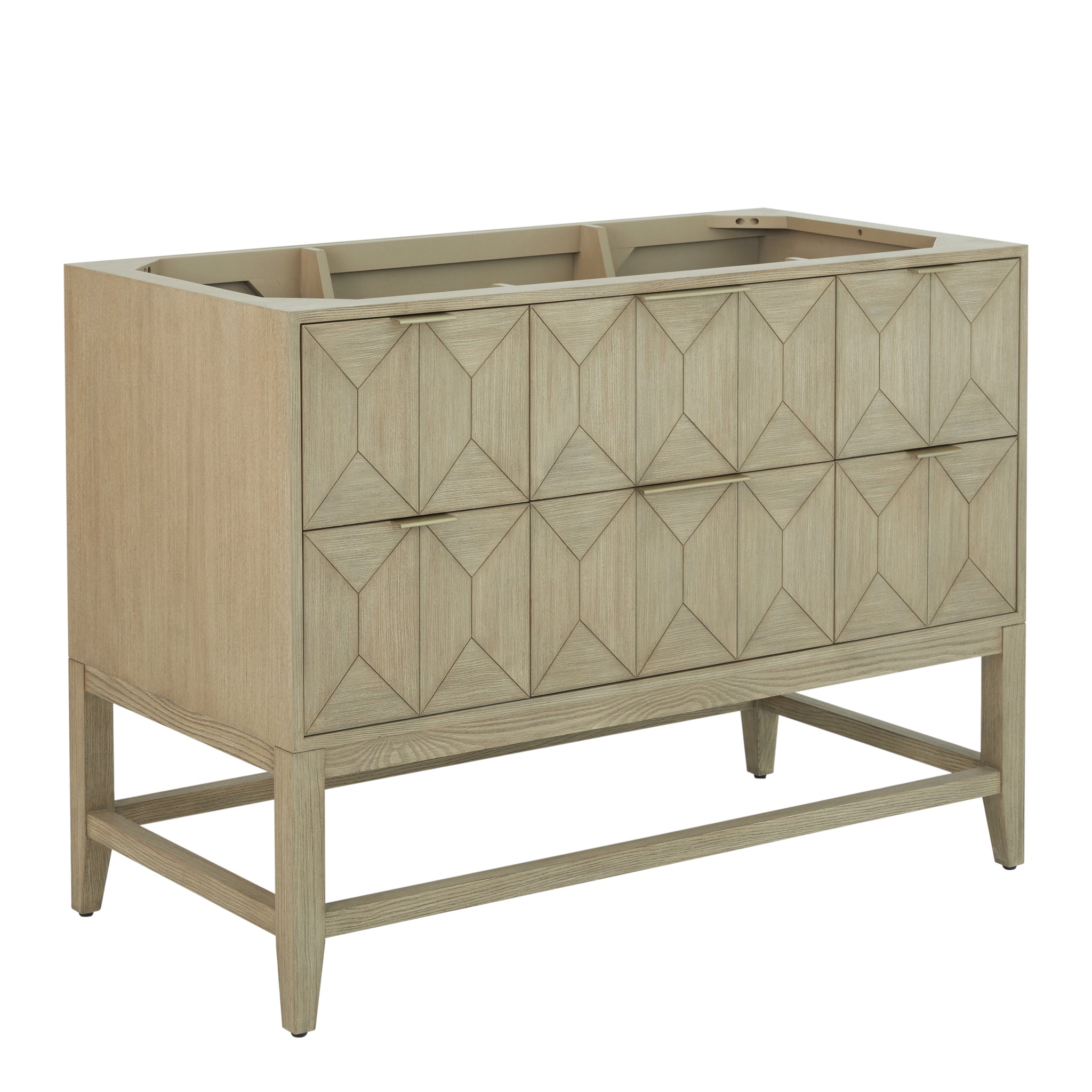 James Martin Emmeline 48" Single Bathroom Vanity, Pebble Oak by James Martin