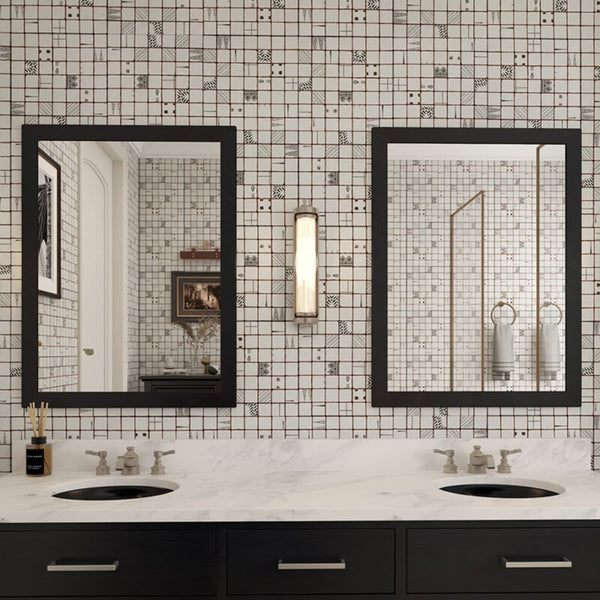 Antiqued Blend Multifinish 2x2 Glazed Terracotta Mosaics 12x12