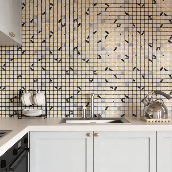 Antiqued Blend Multifinish 2x2 Glazed Terracotta Mosaics 12x12