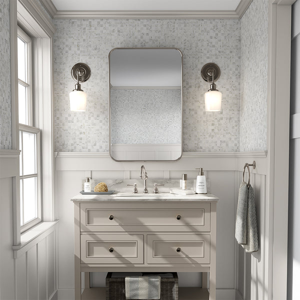 Calacatta Gold Polished 1x1 Marble Mosaics 12x12
