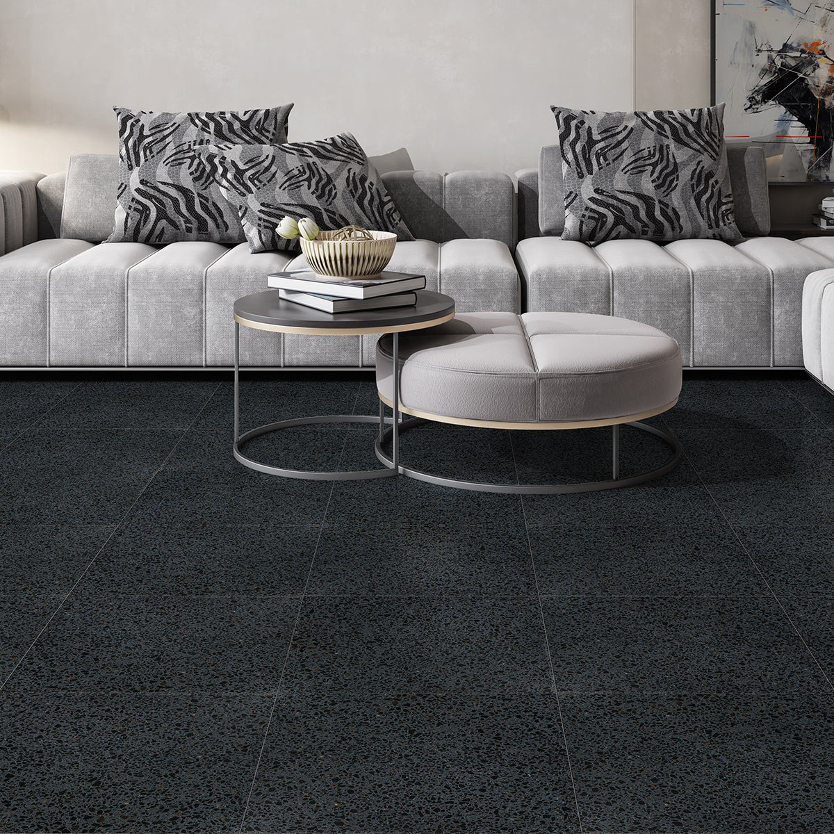 Charcoal Floor Lounge