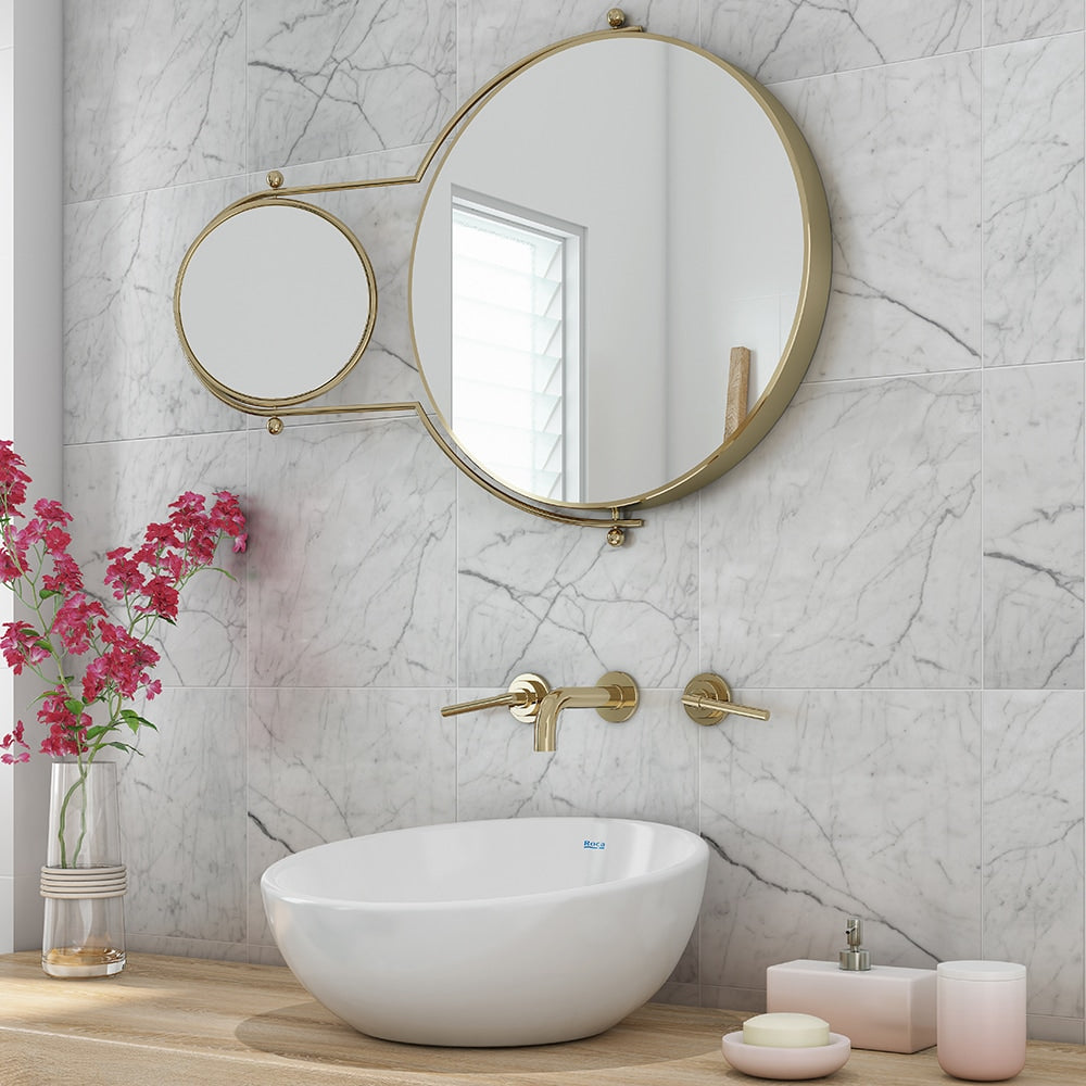 Italian Carrara Honed Marble Tiles 12x12