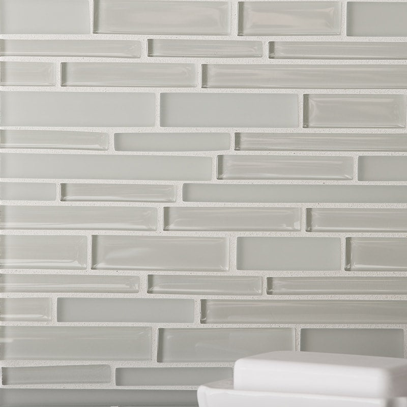Deriva Gloss/matte Interlocking Slides Glass Mosaics 12x12