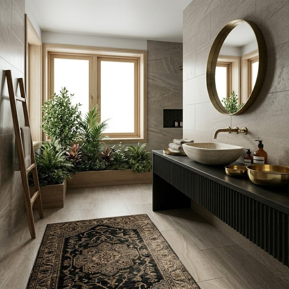 Atelier Toupe Lappato Concrete Look Porcelain Tiles 12x24