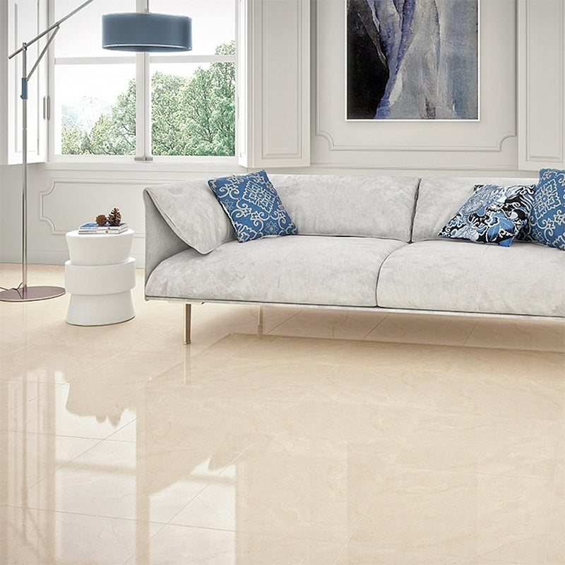 Crema Marfil Supreme Polished Marble Tiles 24x24