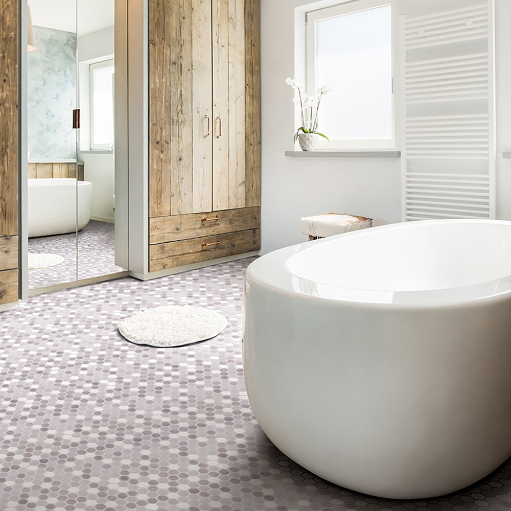 Anchor Honed Hexagon Glass Mosaics 11 3/4x11 1/2