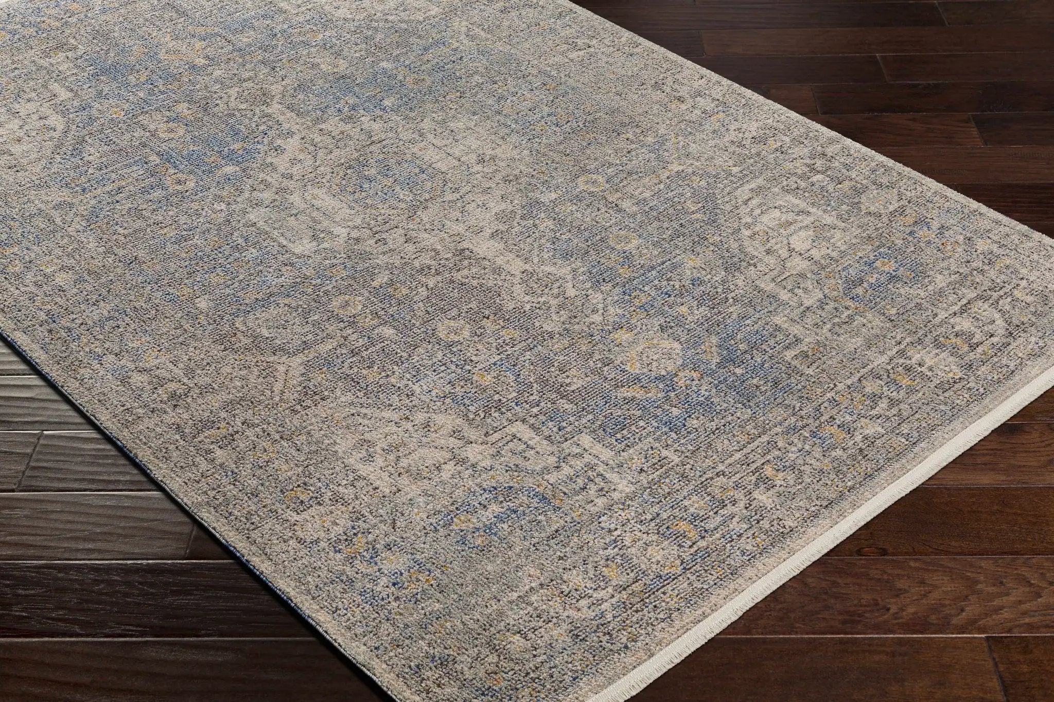 Akio Blue Area Rug - Clearance by Boutique Rugs