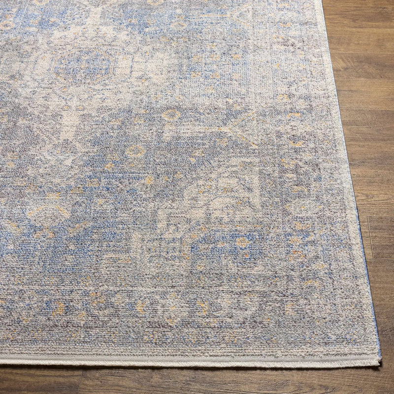 Akio Blue Area Rug - Clearance by Boutique Rugs