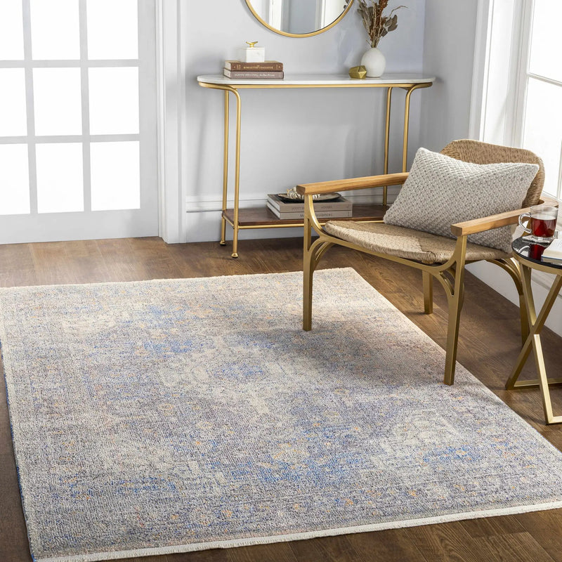 Akio Blue Area Rug - Clearance by Boutique Rugs