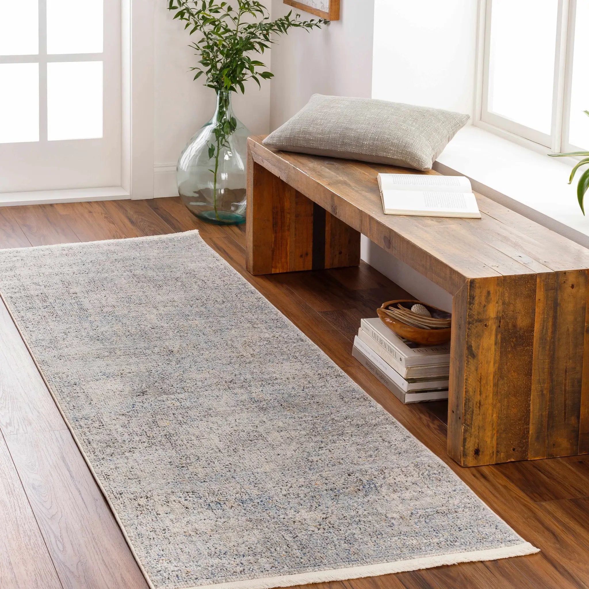 Akio Blue Area Rug - Clearance by Boutique Rugs