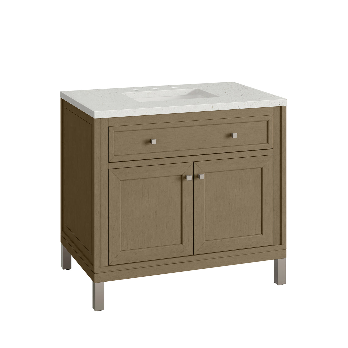 James Martin Chicago 36" Single Bathroom Vanity, Walnut Whisper by James Martin