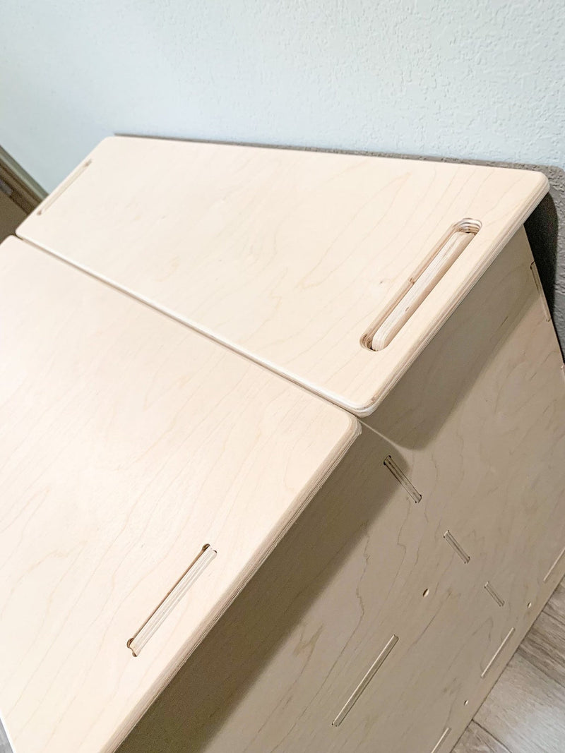 BEAU- Toy Shelf + Hidden Storage 31" by Bush Acres